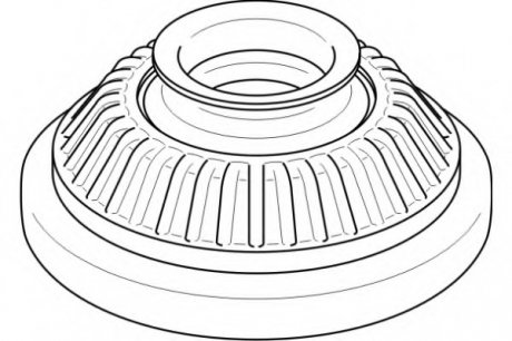 Опора стойки амортизатора TOPRAN 207172