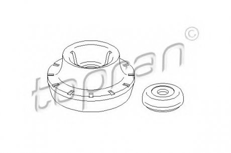 Опора стойки амортизатора TOPRAN 108557