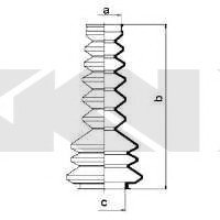 Пыльник рулевого механизма GKN 83516