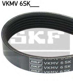 Поликлиновой ремінь SKF VKMV6SK1090