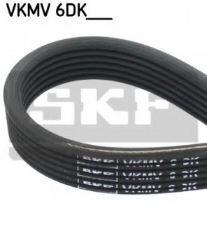 Поликлиновой ремінь SKF VKMV6DK1841