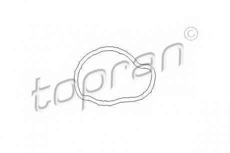 Прокладка, термостат TOPRAN 205945