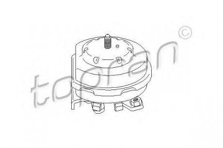 Подвеска, двигун TOPRAN 102741 (фото 1)