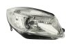 Фара основна права, (H4) Skoda Fabia, Roomster 06-15 1ED 247 025-221 HELLA 1ED247025221 (фото 1)