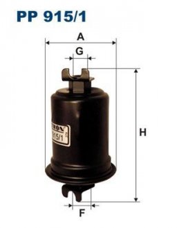 Топливный фильтр FILTRON WIX FILTERS PP9151