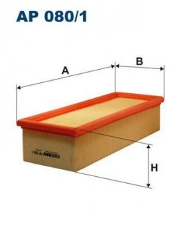 Воздушный фильтр FILTRON WIX FILTERS AP0801