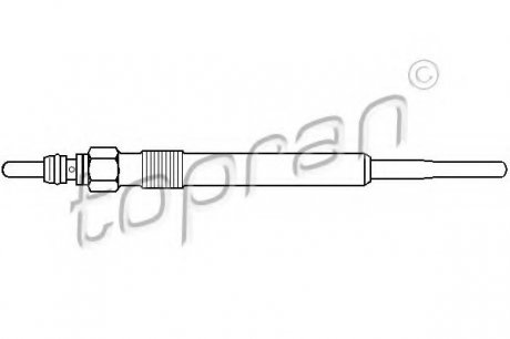 Свеча накаливания TOPRAN 109481