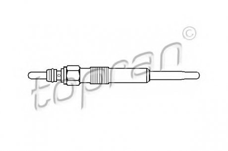 Свеча накаливания TOPRAN 109480