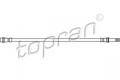 Тормозной шланг TOPRAN 109995 (фото 1)
