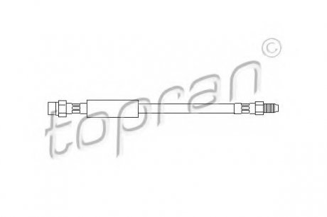 Тормозной шланг TOPRAN 104433