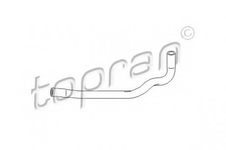 Шланг радиатора TOPRAN 103001 (фото 1)