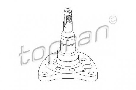 Ступица колеса TOPRAN 102820