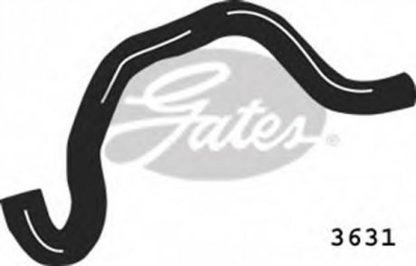 Шланг радиатора GATES Gates Corporation 3631