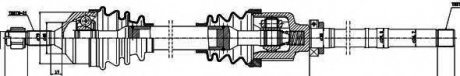 Приводной вал GSP GSP AUTOMOTIVE 245103