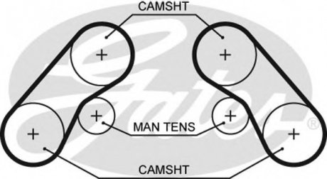 Ремень ГРМ GATES Gates Corporation 5576XS