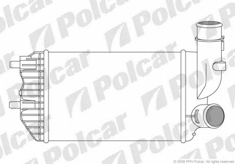 Радиатор POLCAR 5702J81