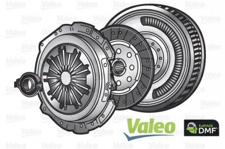 Комплект сцепления VW GOLF VI 09-13, PASSAT B6 09-10, TRANSPORTER V-VI 09- 1,6-2,0TDI (Пр-во) Valeo 837074