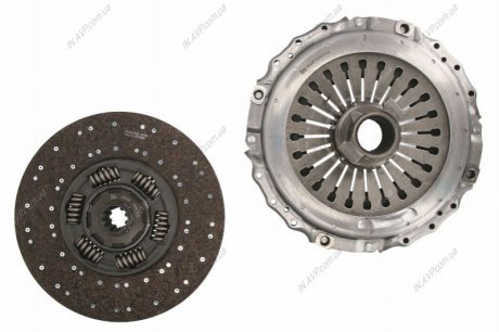 Zestaw sprzęgła (430mm) ASTRA HD 7, HD 7-C, HD 8, IVECO EUROSTAR, EUROTECH MP, EUROTRAKKER, STRALIS, TRAKKER, TURBOSTAR 03.89- BILSTEIN FEBI 105140