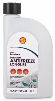 1л Premium Longlife Антифриз красный -38С° (замена 120тыс.) 12/G12+ отвечает требованиям AUDI, SKODA, SEAT, VW Shell PBT78F