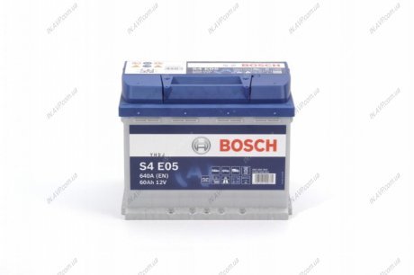 Акумуляторна батарея 60А BOSCH 0 092 S4E 051 (фото 1)