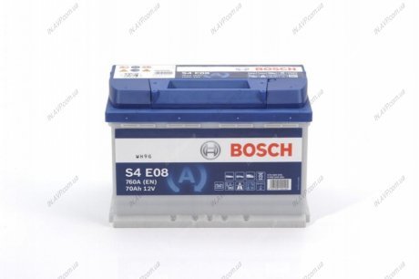 Акумуляторна батарея 70А BOSCH 0 092 S4E 081