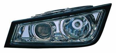 Lampa przeciwmgielna L (H3, z halogenem dalekosiężnym, czarna ramka) VOLVO FH, FH 12, FH 16, FM 08.93- LORO DEPO 773-2017L-UE2