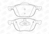 Колодка торм. диск. FORD FOCUS, MAZDA 3,5, VOLVO C70, S40, передн. Champion 573209CH (фото 1)