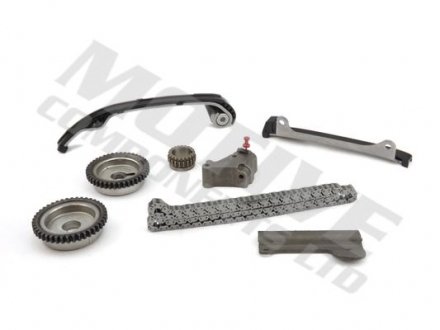 Комплект ГРМ (ролик + ланцюг) NISSAN ALMERA II, ALMERA TINO, PRIMERA, SENTRA V 1.5/1.8 08.99- MOTIVE MOTIVE COMPONENTS TCK54