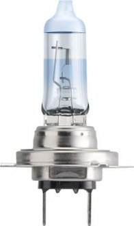 Лампа накаливания H7 12V 55W PX26d H7 WhiteVision ULTRA +60 (4200K) (1шт) Philips 12972WVUB1 (фото 1)