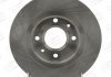 Диск тормозной CITROEN C3, C4, PEUGEOT 207 передн., вент. Champion 562128CH (фото 2)