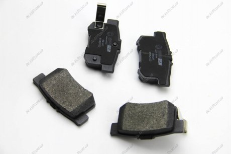 Колодки тормозные задние Honda Civic 98-/Accord 90-03 (Akebono) (47,8x88,9x14,5) GOODREM RM1241