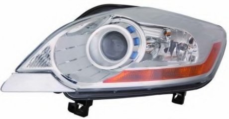 FD KUGA 13- Фара перед. пра H7/H7 + поворот,автомат, + корректор [] DEPO 431-1197RMLD-EM