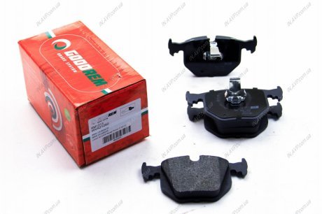 Тормозные колодки задние BMW 3(E46)/5(E39)/7(E38)/X3 (E83,E83N)/X5(E53) (ATE) GOODREM RM1213