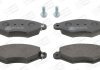 Колодка торм. диск. CITROEN XSARA, RENAULT KANGOO (KC0/1) передн. Champion 571931CH (фото 2)