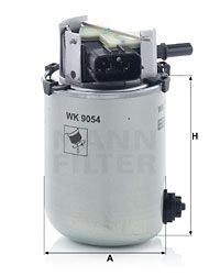 Фильтр топливный NISSAN QASHQAI II, X-TRAIL 1.5-1.6 DCI 14- MANN-FILTER WK9054 (фото 1)