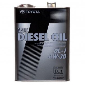 Моторное масло Castle Diesel Oil DL-1 / 0W30 / 4л. / TOYOTA 08883-02905