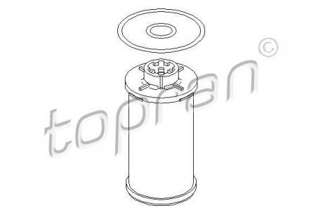 FILTR HYDR AUTOM SKRZYNI BIEG HP 786 VW GOLF IV V PASSAT TOURAN 04- TOPRAN 113 241