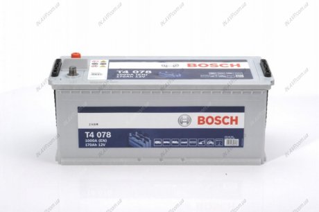 Стартерная аккумуляторная батарея, Стартерная аккумуляторная батарея BOSCH 0 092 T40 780 (фото 1)