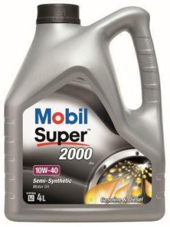 OLEJ SUPER 2000 X1 10W40 4L SL/SJ/CF ACEA A3/B3 4L Mobil 150865