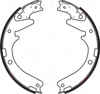 Гальмівні колодки, барабанні ABE C05032ABE