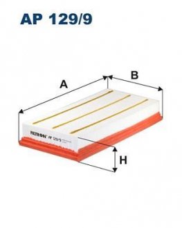 Фільтр повітря FILTRON WIX FILTERS AP 129/9