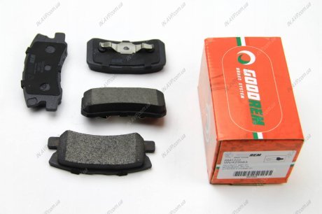Тормозные колодки зад. Mitsubishi Outlander/Peugeot 4007 06- (akebono) GOODREM RM1222