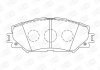 Колодка торм. диск. TOYOTA AURIS, RAV 4 передн. Champion 572598CH (фото 1)