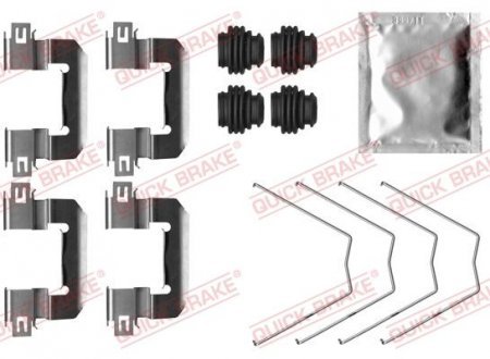 Zestaw montażowy klocka hamulcowego HYUNDAI I30 1.4-1.6D 11.11- OJD Quick Brake 109-0064 (фото 1)