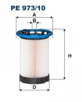 973/10 PE FILTR PALIWA AUDI Q3 11-, VW PASSAT 13- FILTRON PE973/10 FILTRON WIX FILTERS PE 973/10