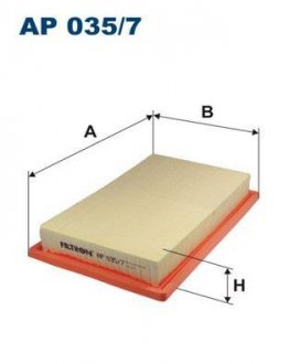 Фільтр повітря FILTRON WIX FILTERS AP 035/7