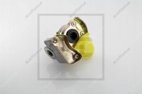 Szybkozłącze pneumatyczne (wymiar gwintu M16x1,5mm, kolor żółty,) PETERS PE Automotive 076.921-10