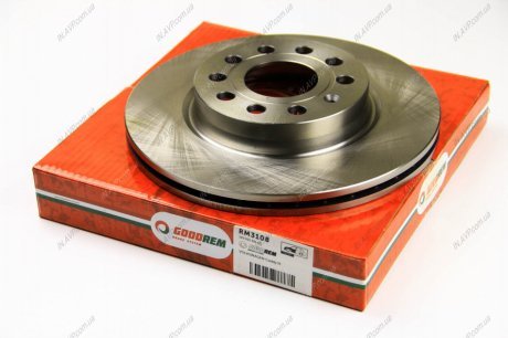 Тормозной диск перед. Caddy III/Golf V/VI/Jetta/Octavia 04- (280x22) GOODREM RM3108
