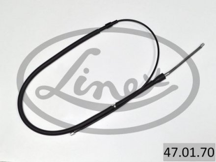 LINKA HAMULCA VOLKSWAGEN UP 12- 1520/825 LEWA/PRAWA LINEX 47.01.70