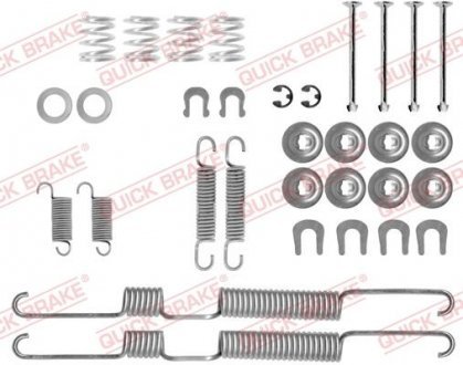 Sprъ┐yny szczъk ham.TOYOTA HILUX 88-97 /sys.AKEBONO/QB/ ty│ QUICK BRAKE OJD Quick Brake 105-0698